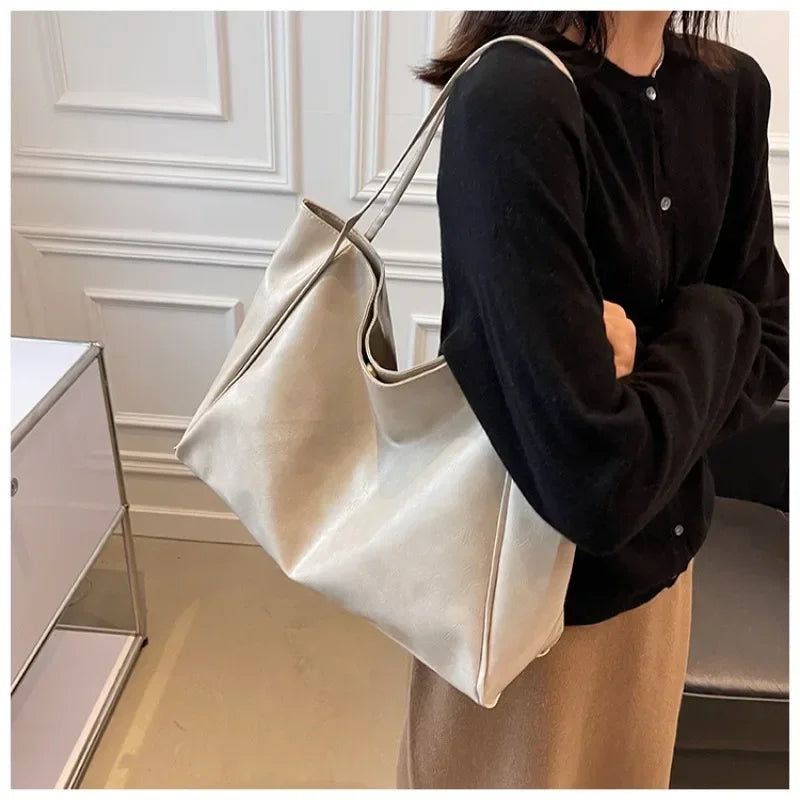 Sac Fourre-Tout Femme en Simili Cuir