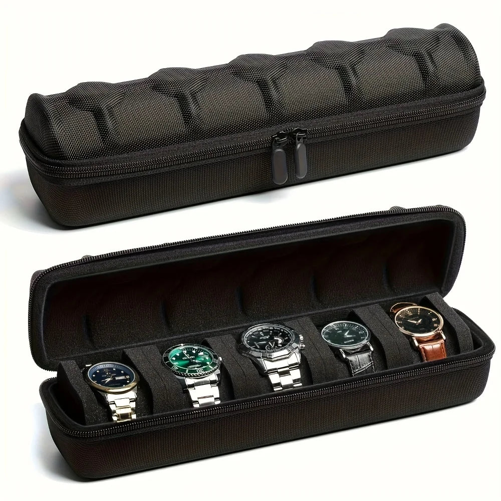 Boîte de Rangement pour Montres avec Couvercle